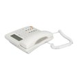 thumbnail image 1 of Corded Phone, Volume Adjustment Wired Phone HD Caller Display Screen  for Home for Britain Black,White, 1 of 7
