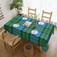 thumbnail image 2 of Rectangle Table Cloth, Scottish Clan MacLeod of Harris Tartan Plaid Resistant Washable Tablecloth Decorative Table Cover for Dining, Indoor and Outdoor, 2 of 6