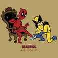 thumbnail image 2 of Junior's Marvel: Deadpool & Wolverine Glass Slipper Festival Muscle Graphic T-Shirt, 2 of 4