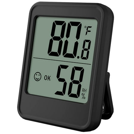

Digital Thermometer Humidity Gauge Mini Size Indoor Room Hygrometer