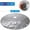 Silver, variant on Christmas Tree Skirt,24" Sequin Double Layers Tree Mat Xmas Tree Decorations