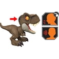 thumbnail image 4 of Figura de dinosaurio de juguete Mattel Jurassic World Roar Command T-Rex, 4 of 6
