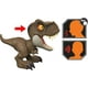 thumbnail image 4 of Figura de dinosaurio de juguete Mattel Jurassic World Roar Command T-Rex, 4 of 6