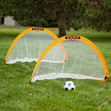 PUGG 6' x 3.5' Pop-Up Soccer Goal (Set of 2)