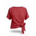 thumbnail image 3 of Ahabrexf Short Sleeve T Shirts for Women Loose Fit Round Neck Casual Pullover Top Daily Wear, 3 of 8