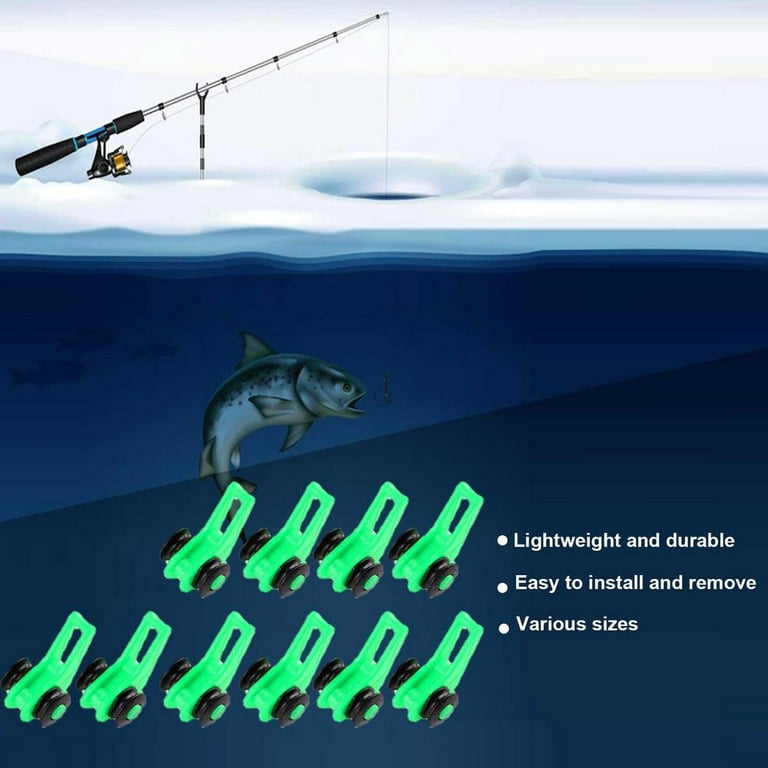 Huoge Hook Keeper for Fishing Rod 10 PCS Fishing Lure Keeper for