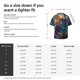 thumbnail image 5 of Balery Neon Seahorse Underwater Realm Camisa Casual de Manga Corta con Botones para Hombre, Texturizada, Estilo Cubano, para Playa, Verano-Large, 5 of 5