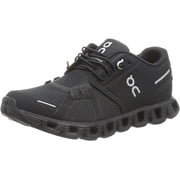 ON Men's Cloud 5 Sneakers, All Black, 8.5