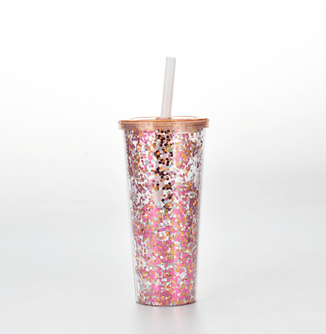 Cute Tumbler Clear, Reusable Today Will Be A Good Day Insulated Acryli –  Blushing Introvert Store