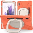 thumbnail image 5 of Funda protectora de color para Samsung Tab S7 Fe de 12,4 pulgadas con soporte para bolígrafo, anillo ajustable grande y protección contra golpes., 5 of 5
