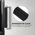 thumbnail image 4 of RUNROTOO 4Pcs Black Refrigerator Oven Handle Cover Protective Sleeve for Kitchen Appliances, 4 of 7
