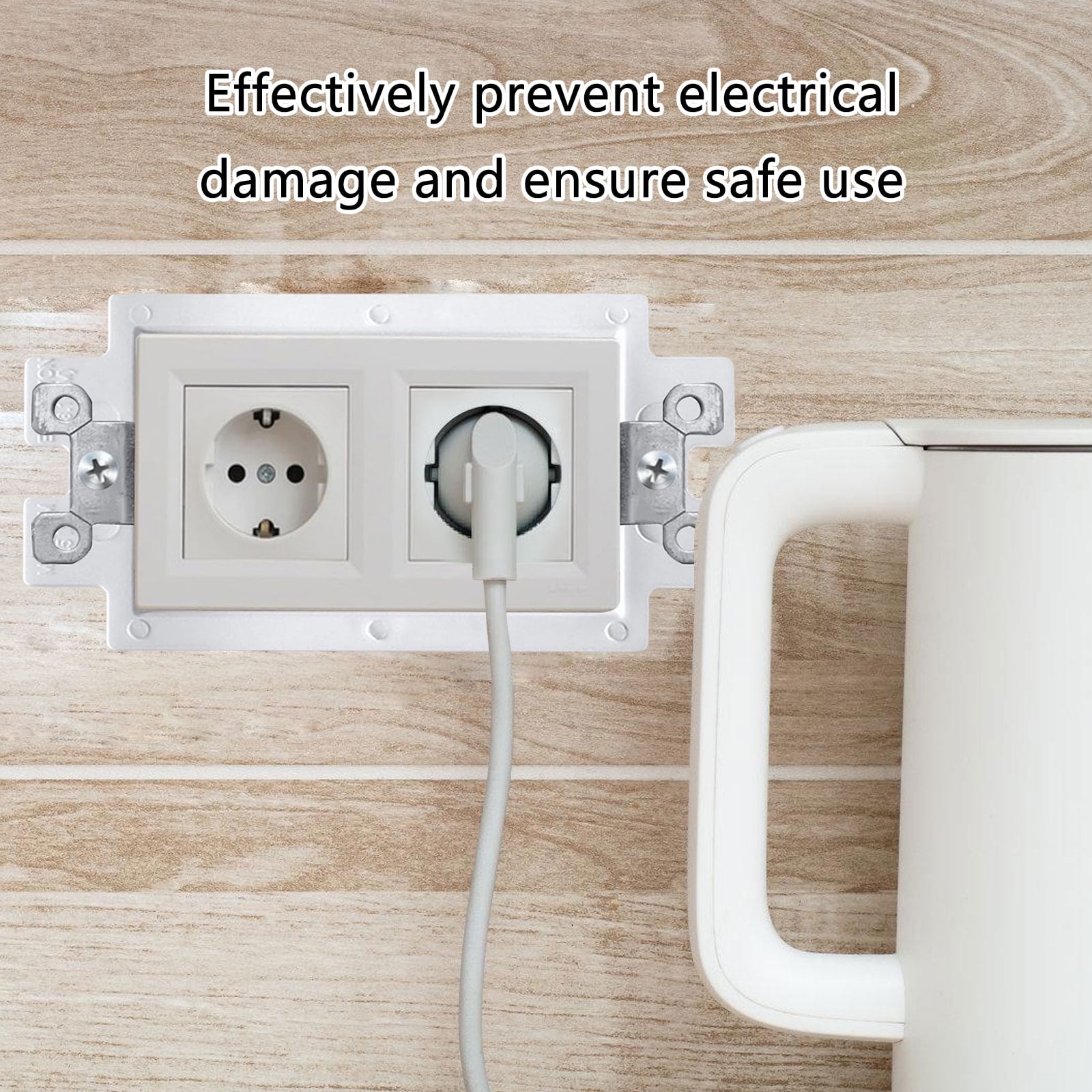30 set Electrical Outlet Box Extenders Completes with Screws Home Electrical Accessories for 1 Gang Power Switches