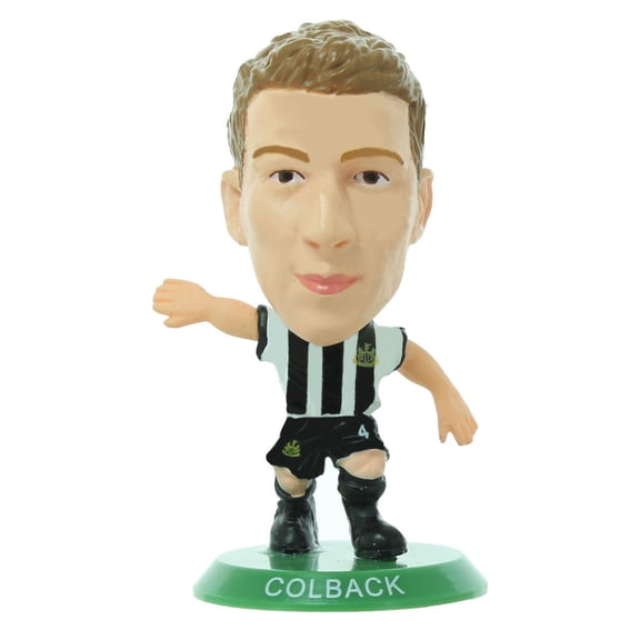 SoccerStarz SOC713 Newcastle Jack Colback Classic Home Kit