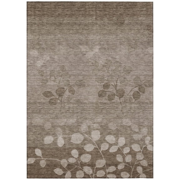 Dalyn Rugs Machine Washable Indoor/Outdoor Chantille Taupe 2'6" x 3'10" Rug
