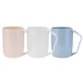 thumbnail image 4 of Bearachild Vasos de plástico para baño de nuevo estilo, soporte para cepillo de ecológico, taza para enjuagar, cepillo para enjuague, vasos para Type11 NO11 Bearachild JJ18723-03, 4 of 6