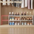 thumbnail image 4 of Zapatero Extensible X-cosrack Largo Blanco 28 cm para Clósets, Capacidad 15 Pares, 4 of 7