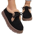thumbnail image 4 of Willtoo Women's Winter Faux Fur-Lined Slip-On Loafers Plush Shearling Lining for Cold-Weather Warmth, 4 of 4