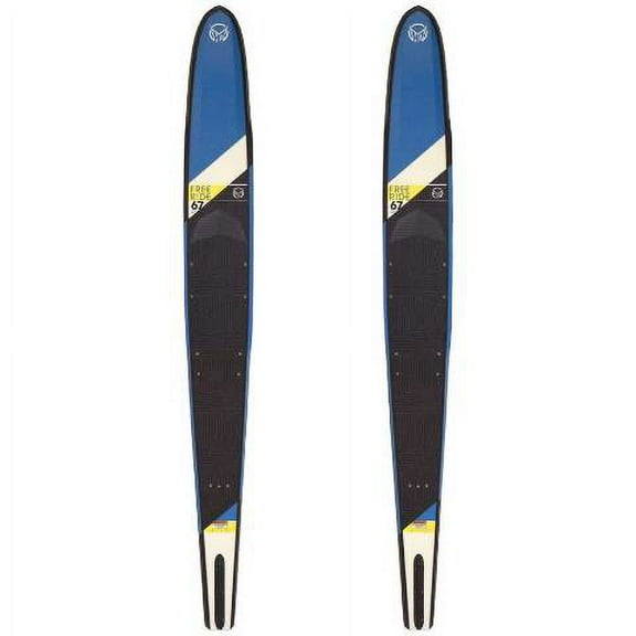 HO Sports Boat Blank Water Skis | Freeride 67 Inch 2021 (Pair)