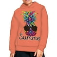 thumbnail image 5 of DISNIMO Pineapple Hoodies for Girls 14-16 Years Old Boys Hoodie Sweatshirts Size 8-10 Hooded Sweatshirt Kids Pullover Hoodie for Teen Girls Fall Clothes Children Boy Streetwear Hoodie Kids Casual, 5 of 7