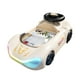 thumbnail image 3 of Volante de juguete para niños, simulación de conducción de coches, juego para niños pequeños Marrón beige, 3 of 9
