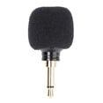 thumbnail image 4 of Mini Microphone 3.5mm Black Portable Mini Wireless Microphone For Mobile Phone Recording Monoaural Plug, 4 of 6
