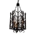 thumbnail image 1 of VIVA LIFESTYLE Éclairage 3 Éclairage Lustre - Finition Bronze d'Automne, 1 of 1