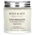 thumbnail image 1 of Mary & May, Éclat de Niacinamide Citron, Pack Lavable, 4.4 oz (125 g), 1 of 1