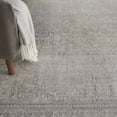 thumbnail image 6 of Nourison Silken Weave Floral Grey/Beige 5'3" x 7'9" Area Rug, (5x8), 6 of 8