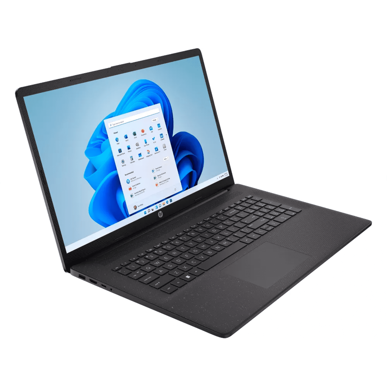 HP 2025 17.3" HD+ Laptop, with Free Lifetime Microsoft Office 2024, Intel Core i5-1334U, 32GB RAM, 2TB SSD, Intel Iris Xe Graphics, Windows 11 Pro, Jet Black