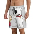 thumbnail image 2 of Family Guy Men's Beach Shorts Swim Trunks Casual Quick Dry Board Shorts Swimwear with Mesh Lined and Pockets, 2 of 8