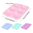 thumbnail image 3 of Cake Pan Set,Egg Shaped Silicone Easter Exquisite Cake DIY EggNon-Stick Cake Pan, 3 of 8