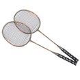 thumbnail image 3 of Juego de raquetas de bádminton, juego de 2 raquetas de bádminton Juego de bádminton Raqueta de bádminton liviana Probada y confiable, 3 of 14