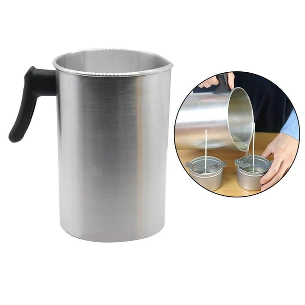 Wax Melting Pot Pouring Pitcher Jug for candle making candle Aluminium  Candle candle pouring pitcher Soap DIY Making Craft 
