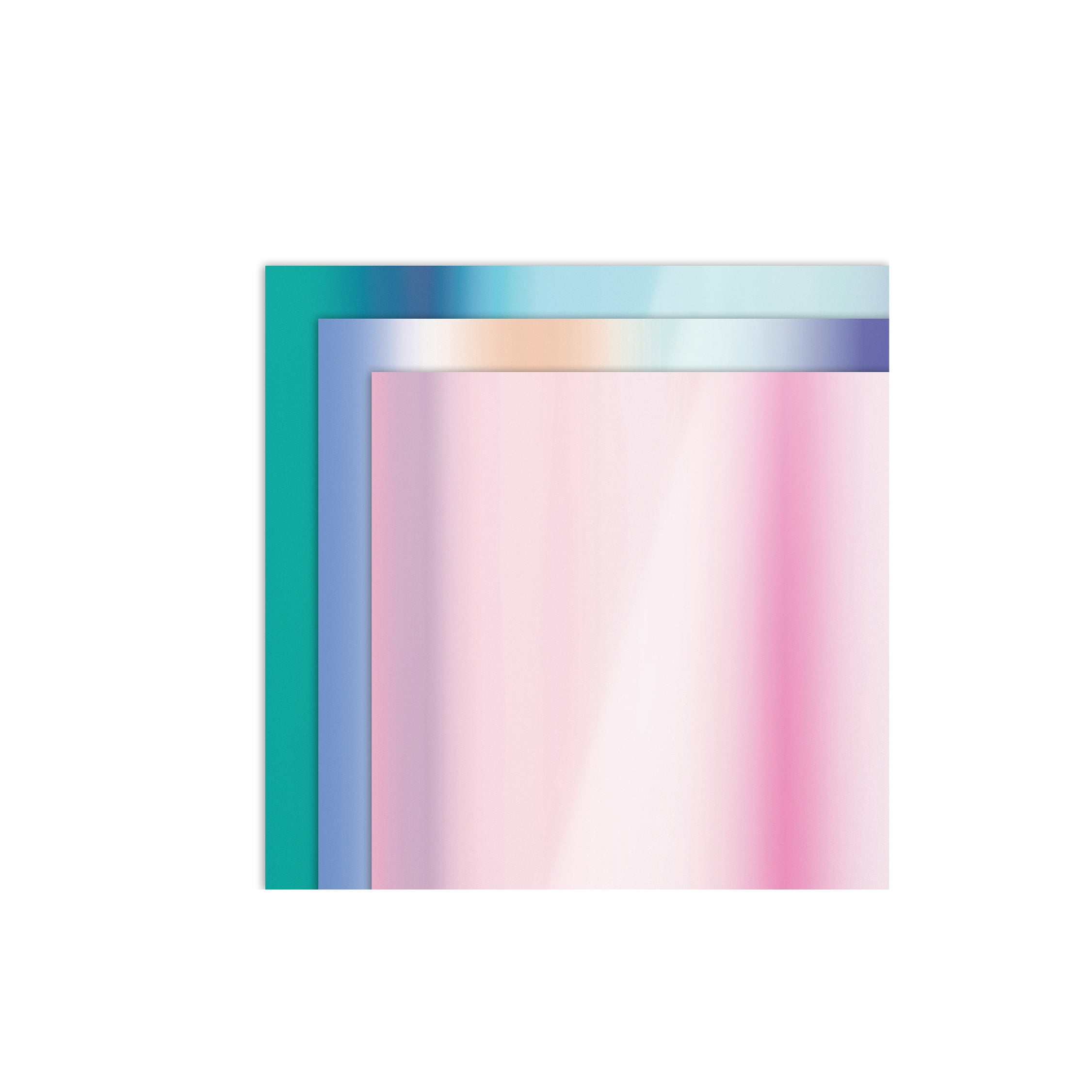 Cricut Holographic Vinyl Sampler 12" x 24", (3 Sheets)