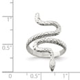 thumbnail image 2 of 925 Sterling Silver Snake Ring, 2 of 2
