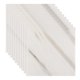 thumbnail image 1 of Uxcell 10 piezas de azulejos autoadhesivos 11.8"x11.8" PVC para cocina y baño, blanco/dorado, 1 of 7