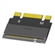 thumbnail image 3 of 4X M.2 NVME M-Key B+M 2230 una 2242 Soportes Adaptadores de Extensión SSD Convertidor de Disco Duro Sólido para Computadora de Escritorio, 3 of 3