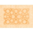 thumbnail image 1 of Ahgly Company Indoor Rectangle Oriental Orange Traditional Area Rugs, 2' x 3', 1 of 4