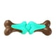 thumbnail image 3 of Juguete para la dentición de cachorros, interactivo, con forma de hueso, para masticar y entrenar perros. azul, 3 of 9