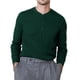 thumbnail image 1 of Blusas y camisas de manga larga con cuello redondo para hombre, blusa informal de moda con bloques de color, manga larga, cuello redondo, blusa de poliéster, algodón y poliéster., 1 of 6