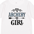 thumbnail image 4 of Inktastic Archery Girl Bow Hunting Girls Long Sleeve Toddler T-Shirt, 4 of 5