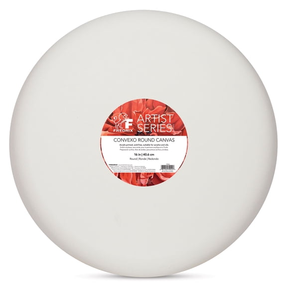 Fredrix Convexo Canvas - 16", Round