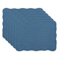 thumbnail image 1 of Set de 6 Individuales Acolchados DII Estilo Campestre Azul Francés, 1 of 7