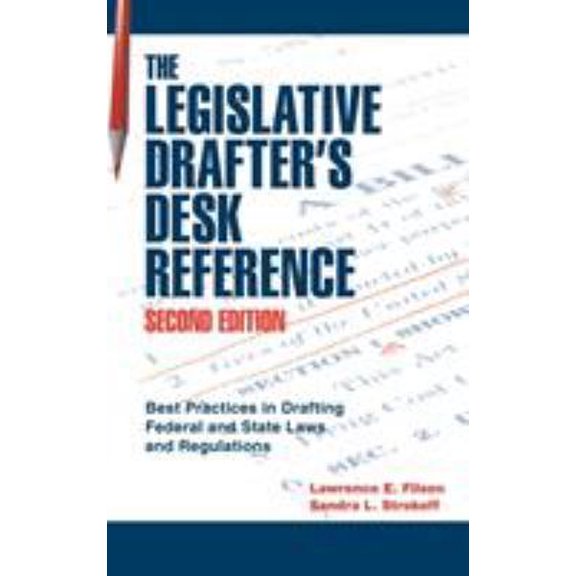 Pre-Owned Legislative Drafter's Desk Reference (Hardcover) 0872894118 9780872894112