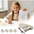 Mechanical Gear Train Ruling Pen,Vintage Precision Dotting Pen Set with ...