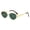 Gold Frame Dark Green Piece, variant on 2026 Fashionable Oval Metal Full-Rim Sunglasses, Unisex Sunglasses for Men and Women in European and American Style