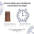 thumbnail image 4 of Correa para Reloj Klokker Strap Piel Lisa 18mm Oro, 4 of 4