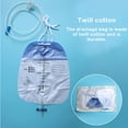 thumbnail image 3 of 5000ml Urinary Bag with Clear Scale Reusable Tract Pocket Water Bottle Lightweight Drainage Bag Anti Reflux Valve Device Pack 200 Pieces, 3 of 7