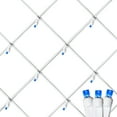 thumbnail image 2 of Novelty Lights 100 Light Blue LED Christmas Net Lights Christmas Decorations White Wire 4' X 6', 2 of 5