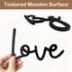 thumbnail image 3 of Letrero de madera con texto «Love You Bye» para decoración del hogar, 3 of 9